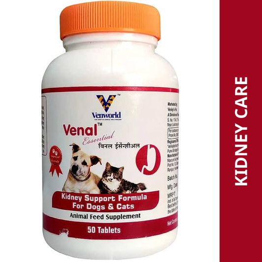 Venkys Venal Essentials Tablet for Dogs and Cats (pack of 50 tablets)