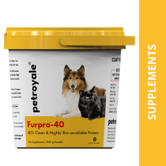 Neo Kumfurt Furpro 40 Protein Powder for Dogs and Cats (400g)