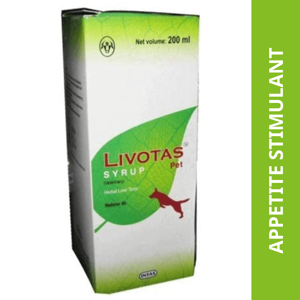 Intas Livotas Liver Tonic Appetite Booster for Dogs & Cats (200ml)