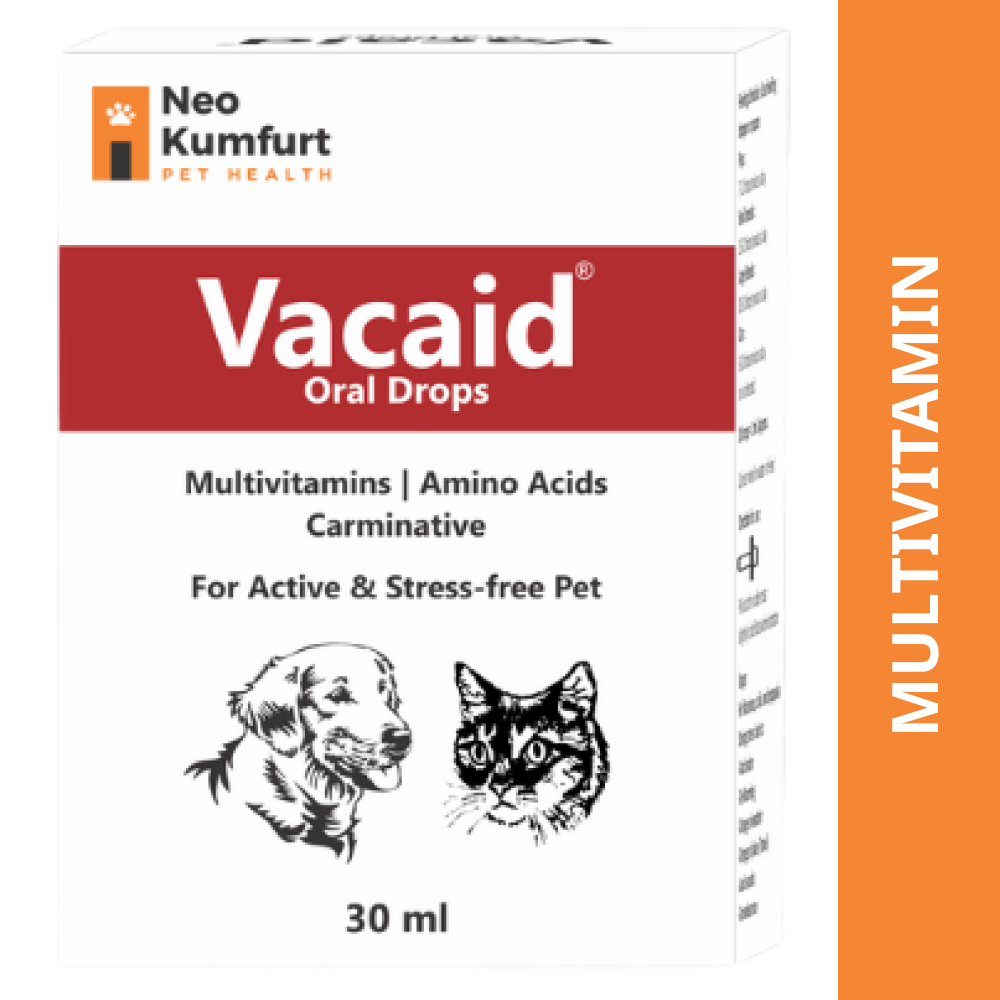 Neo Kumfurt Vacaid Oral Drops for Dogs and Cats (30ml)