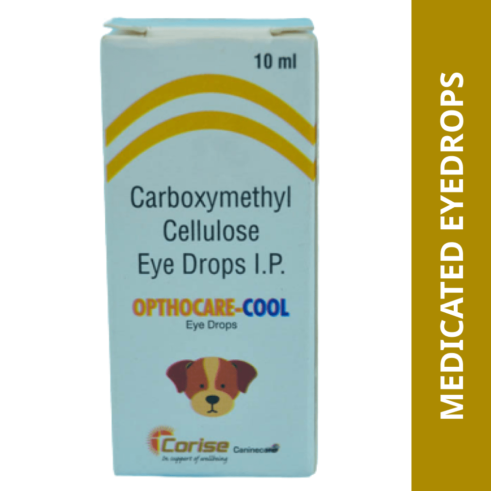 Corise Opthocare Cool (carboxymethylcellulose) Eye Drops for Dogs & Cats (10ml)