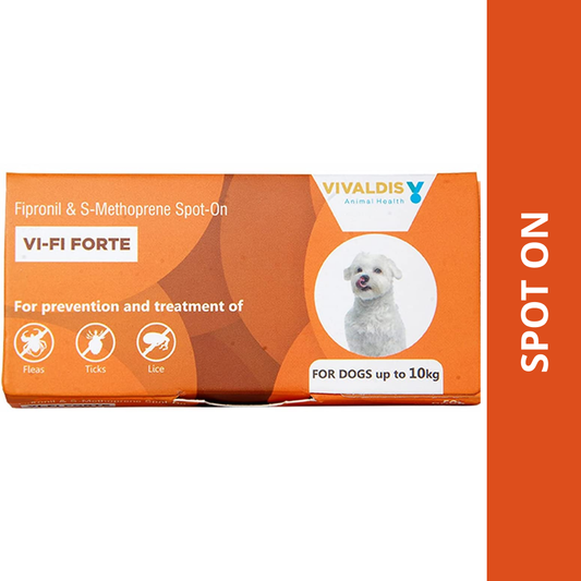 Vivaldis VI FI Forte Tick and Flea Control Spot On for Dogs