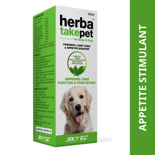 Skyec Herbatake Pet Liver Tonic Appetite Booster for Dogs and Cats