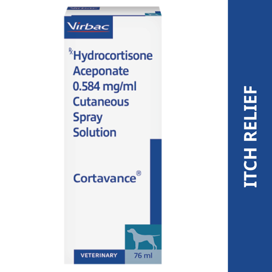 Virbac Cortavance (Hydrocortisone) Spray for Dogs & Cats (76ml)