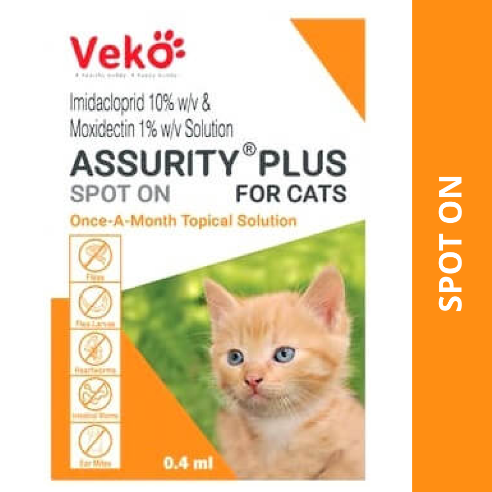 Veko Assurity Plus Spot On for Cats