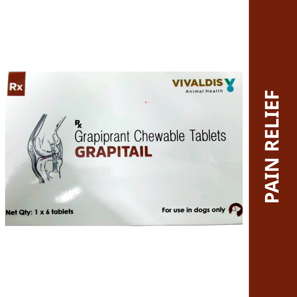 Vivaldis Grapitail 100mg (Grapiprant) Tablet for Dogs