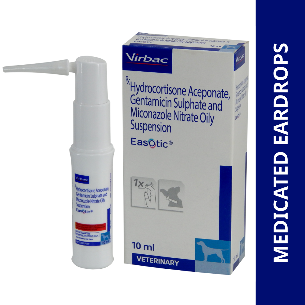 Virbac Easotic Ear Drops (10ml)