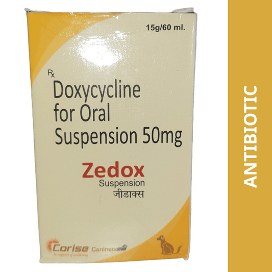 Corise Zedox (Doxycycline) Suspension for Dogs and Cats (60ml)