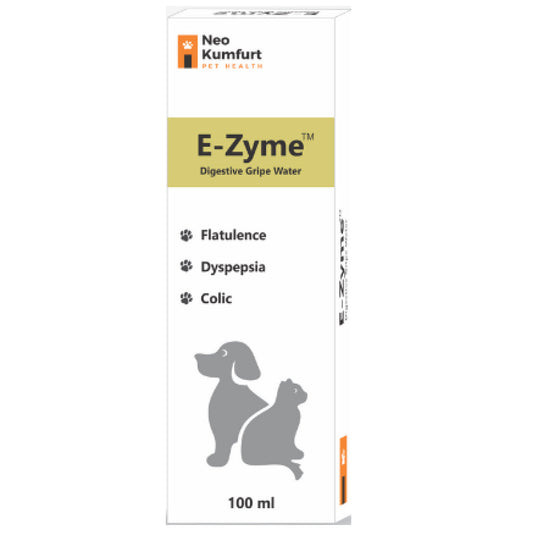 Neo Kumfurt E Zyme Gripe Water for Dogs and Cats (100ml)