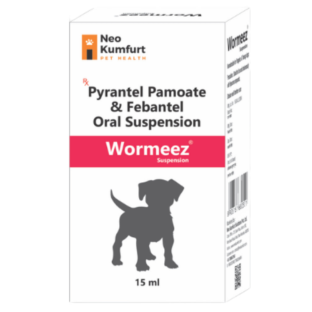 Neo Kumfurt Wormeez Oral Deworming Suspension for Puppies